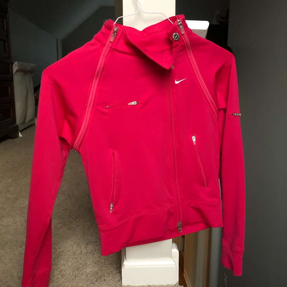 Women's Nike cropped workout jacket